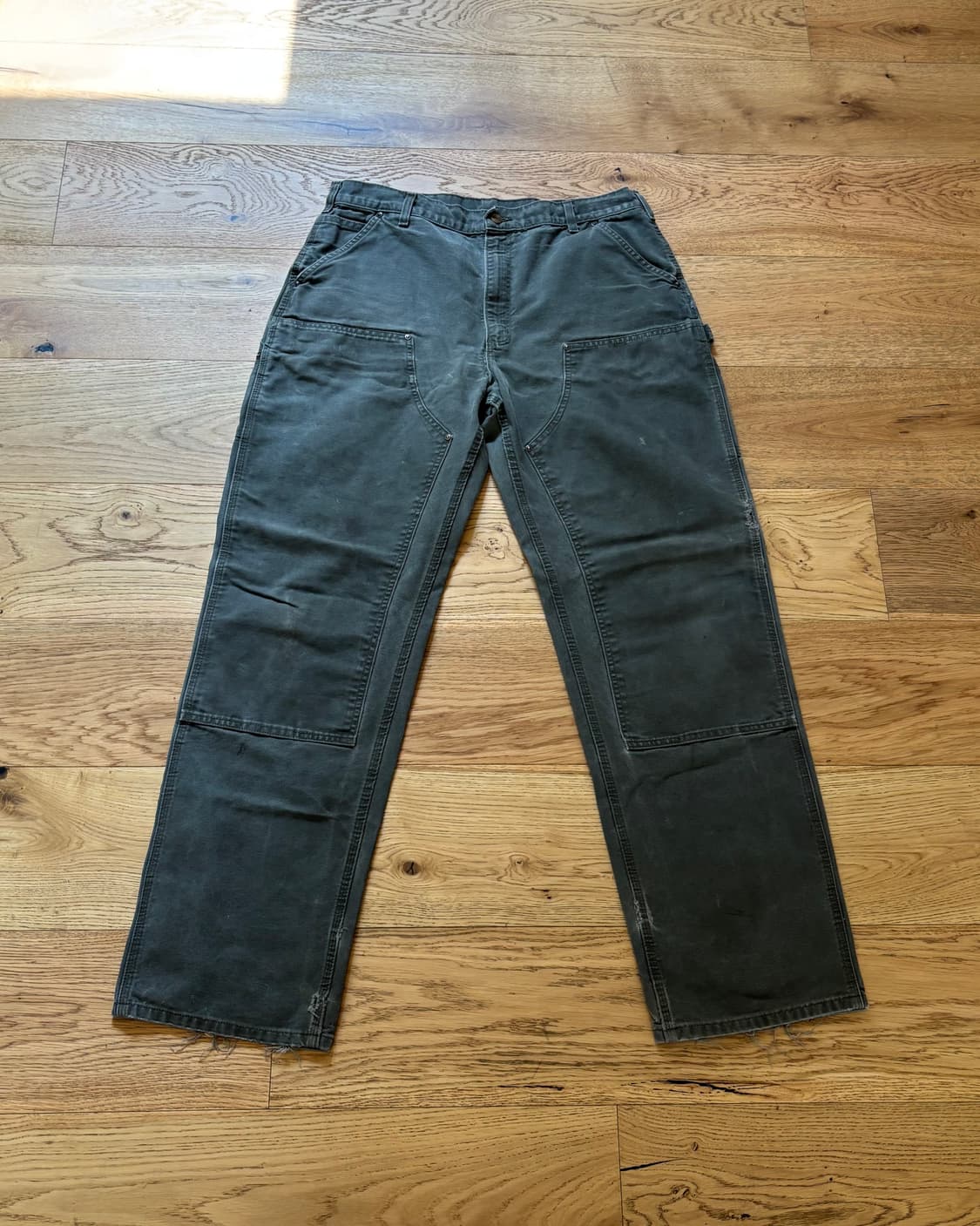 칼하트 더블니 모스그린 상품이미지1