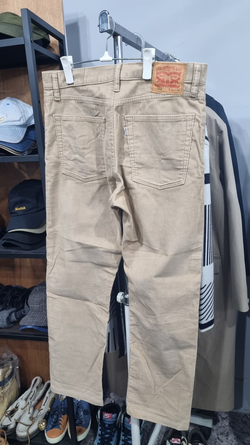 levis513 베이지색 코듀로이바지 34 컨디션9/10 상품이미지3