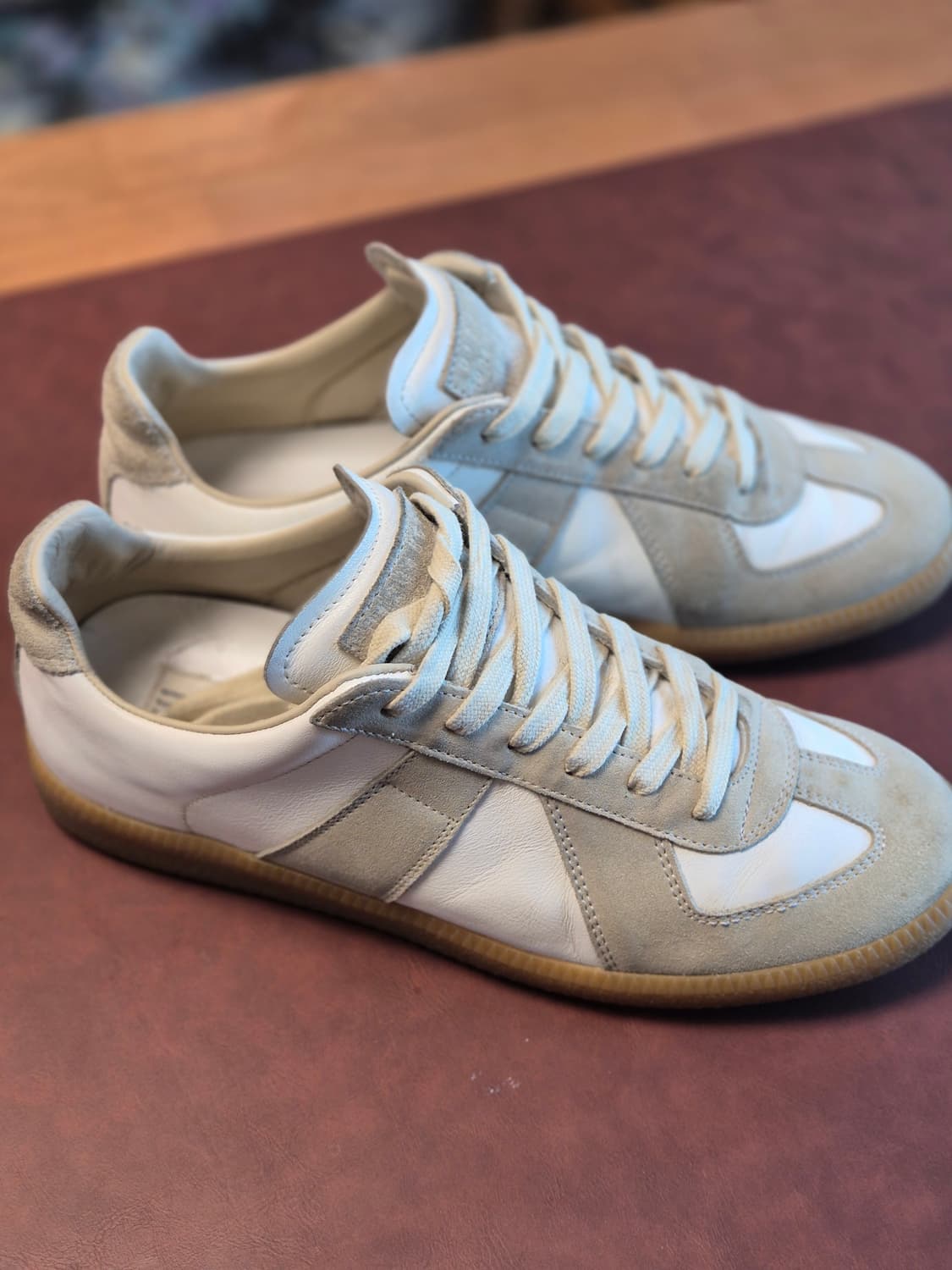 실착용3회 250-255(39)정품 메종마르지엘라독일군  상품이미지2