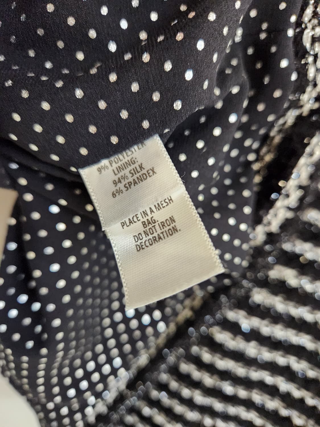 센존 쥬얼리장식 트위드자켓 6사이즈 상품이미지7