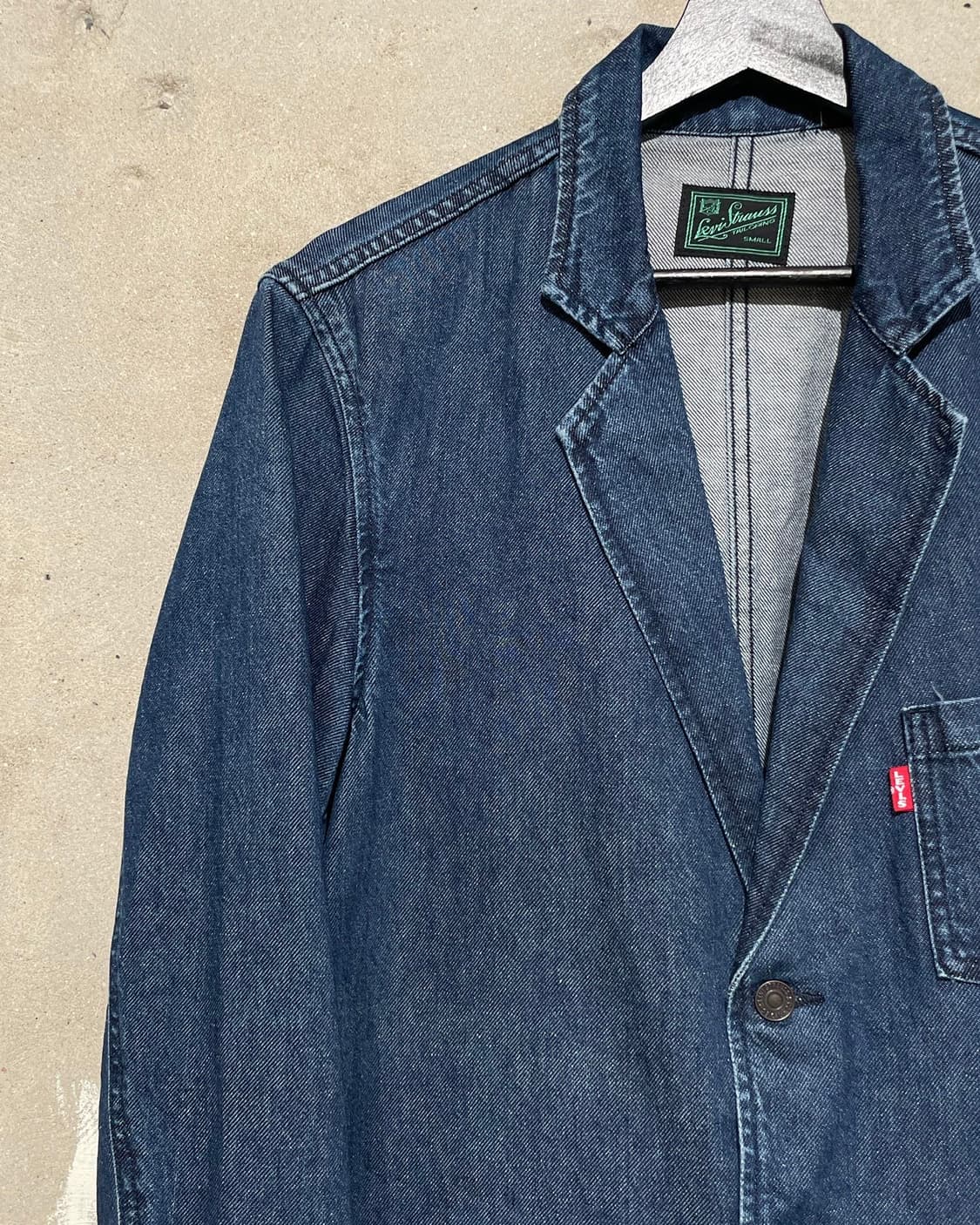 리바이스 진청 테일러드 데님 자켓 상품이미지2