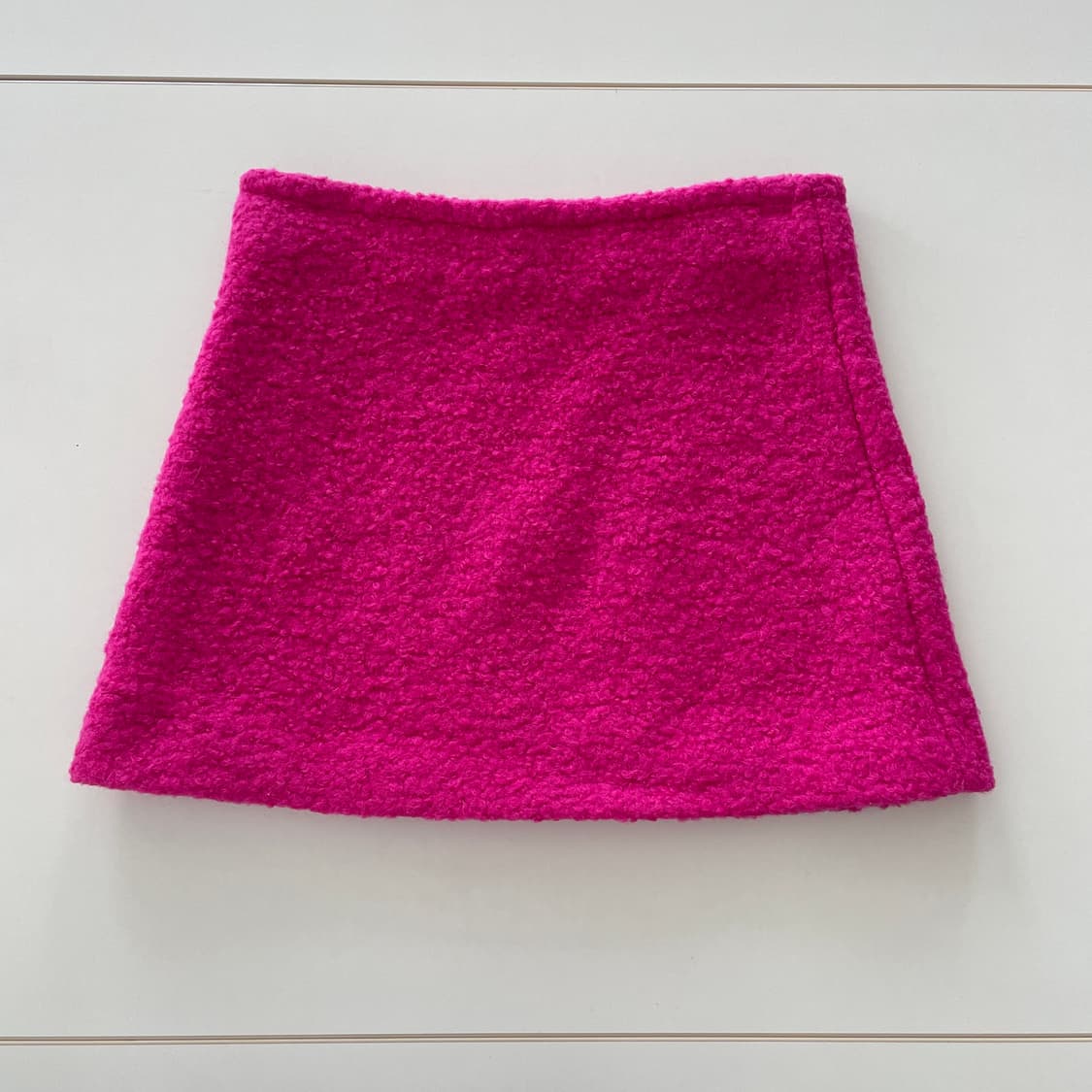 프라다 푸시아 부클 미니 스커트 상품이미지2