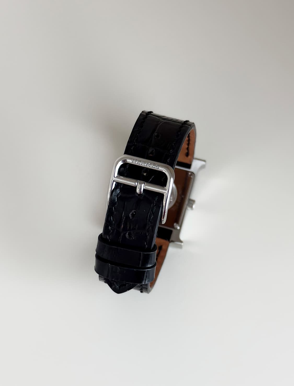 에르메스 H아워 다이아 화이트 쉘 시계 상품이미지9