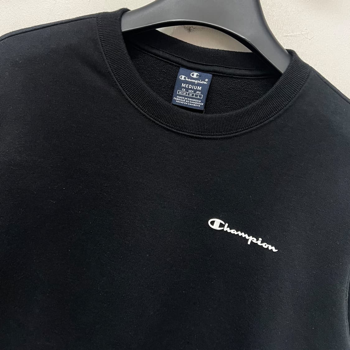 챔피온 베이직 스웨트 셔츠 맨투맨 해외 M 상품이미지3