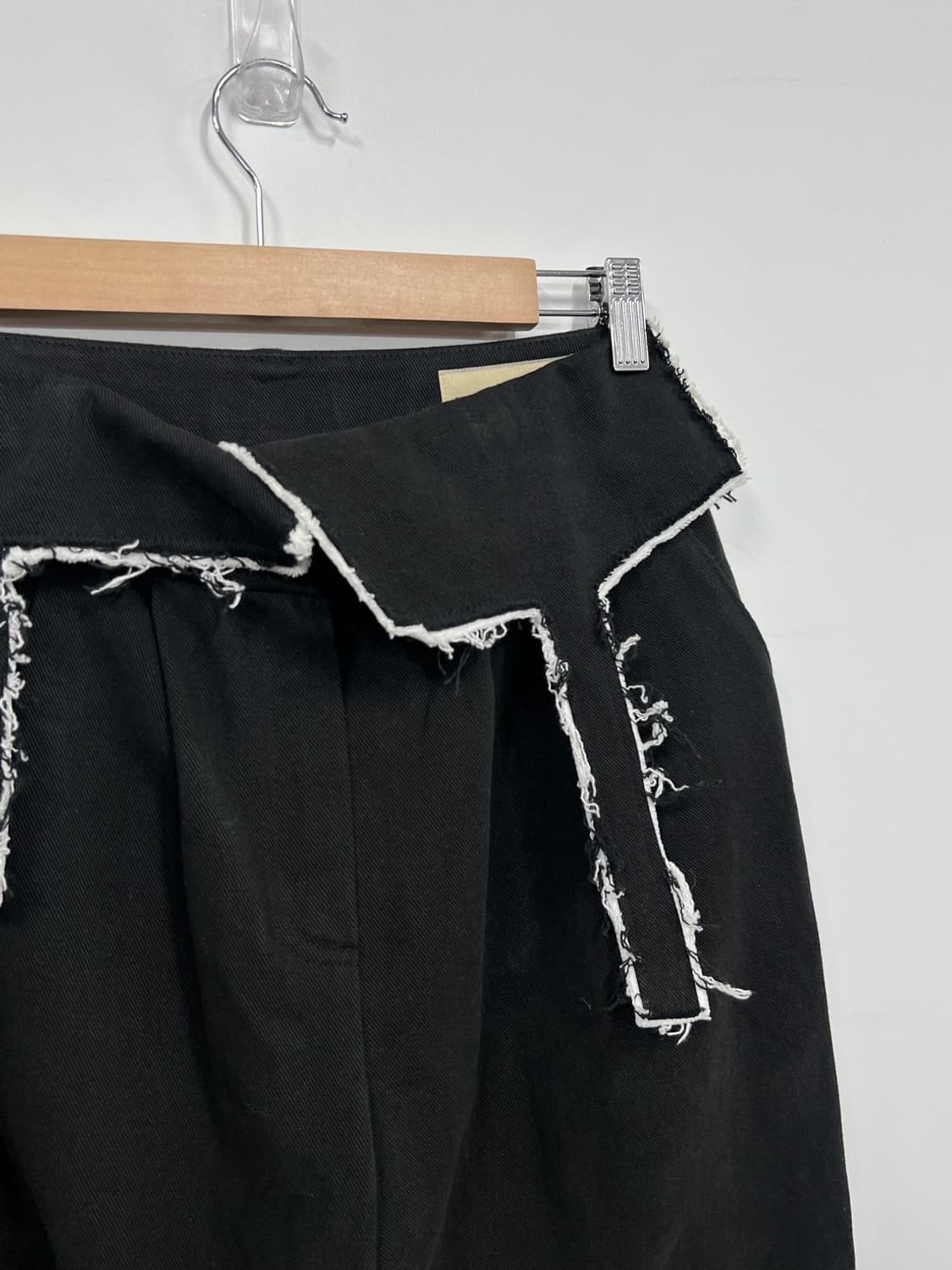 마뗑킴 블록 디테일 스티치 와이드핏 카고 팬츠 상품이미지2