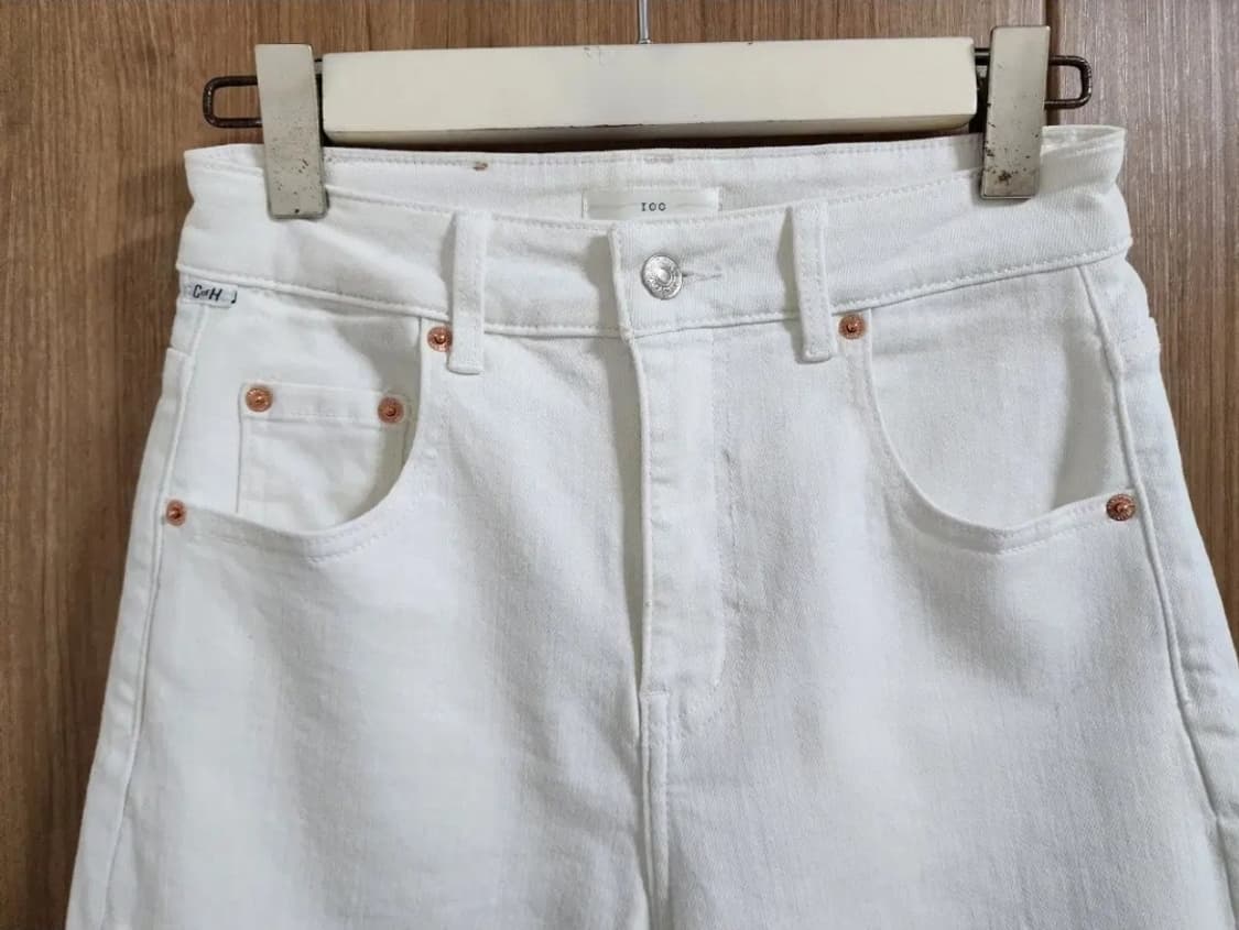 (27)여성 시티즌오브휴머니티 화이트 데님 팬츠 상품이미지2