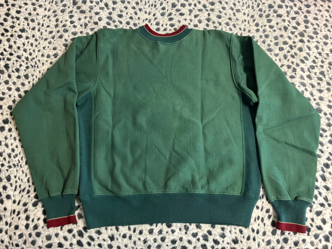 빈티지 USA 80-90sMT스포캔니팅밀스 리버스위브 그린 스웻셔츠 L 상품이미지7
