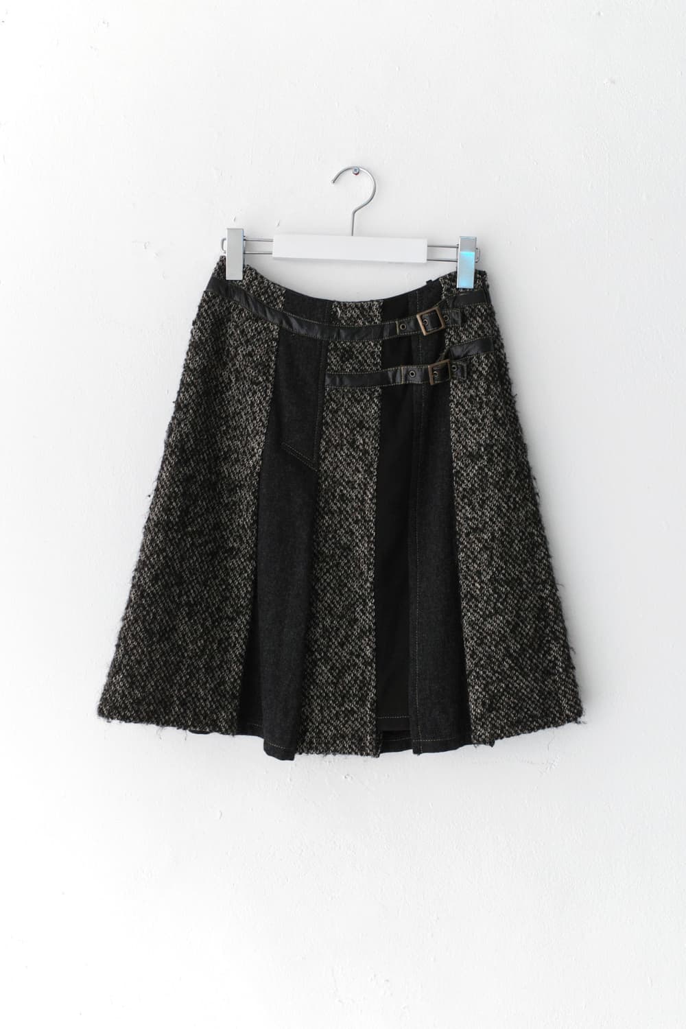 buckle wool skirt 상품이미지1