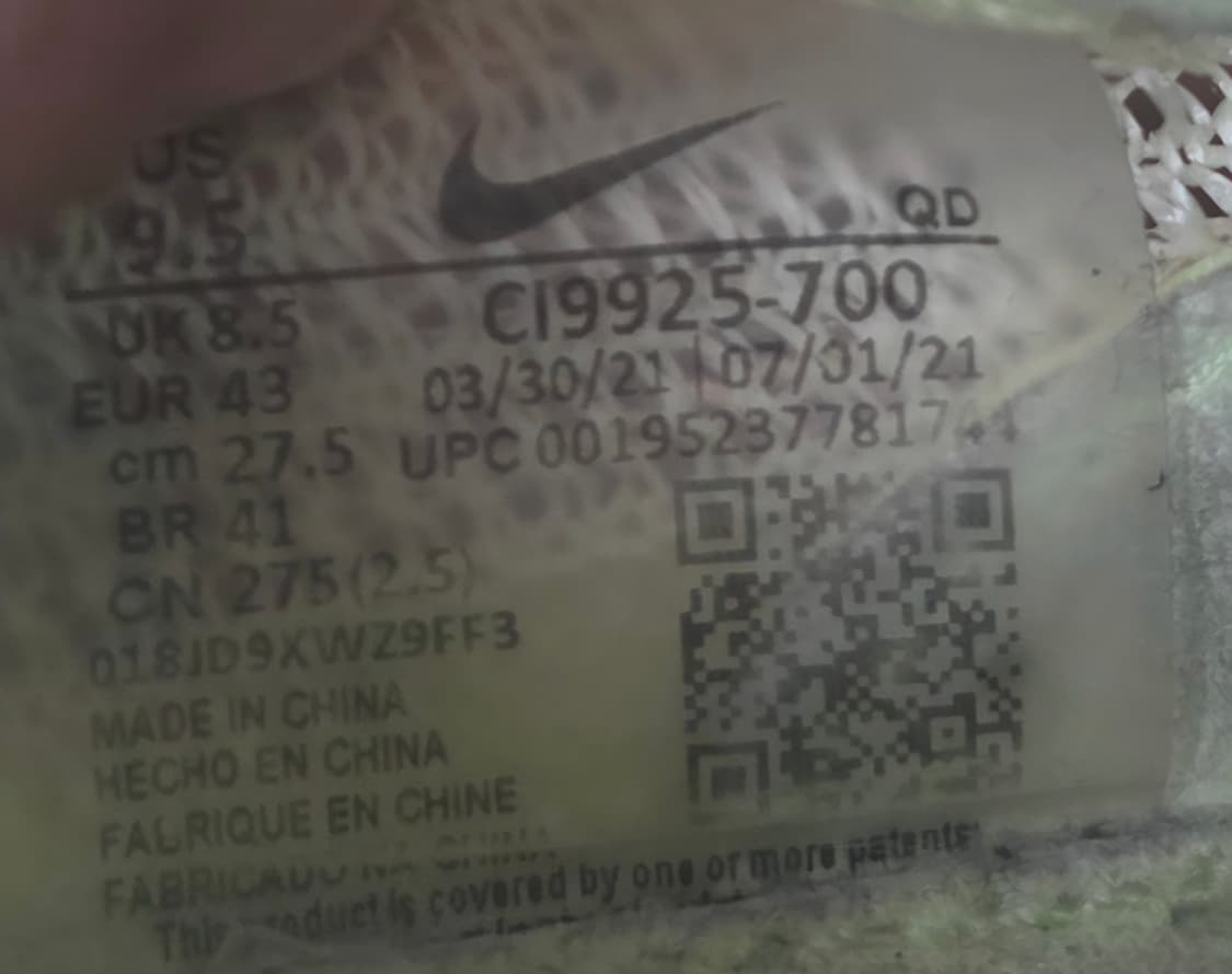 나이키 알파플라이 앵무새 275 러닝화 카본화 상품이미지9