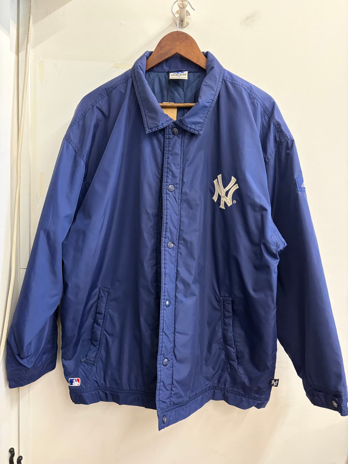N173. 아디다스 뉴욕양키즈 90s 올드스쿨 자켓 상품이미지1