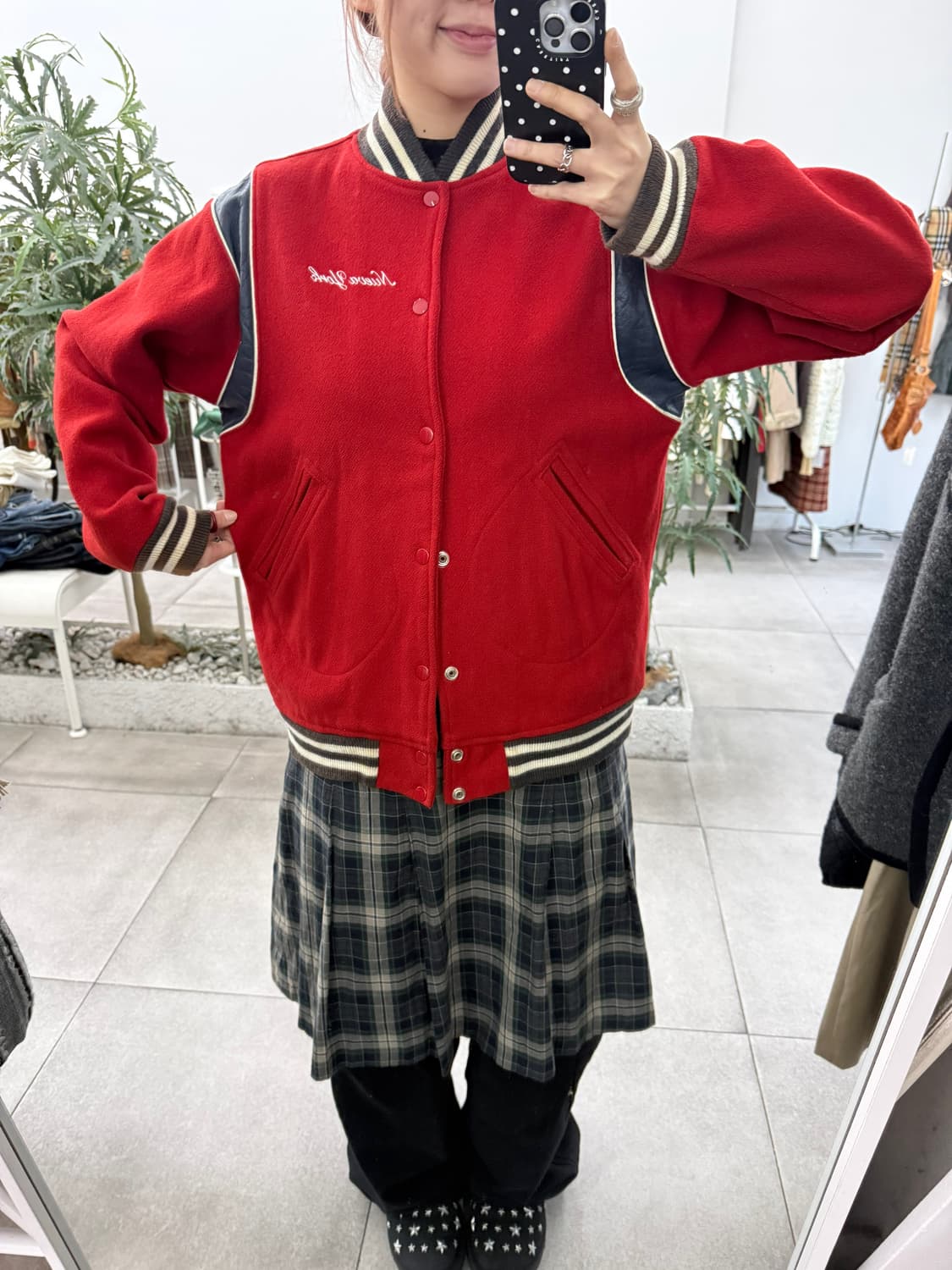 M)슈프림 00‘s 뉴욕 울 바시티자켓 스타디움점퍼 상품이미지3