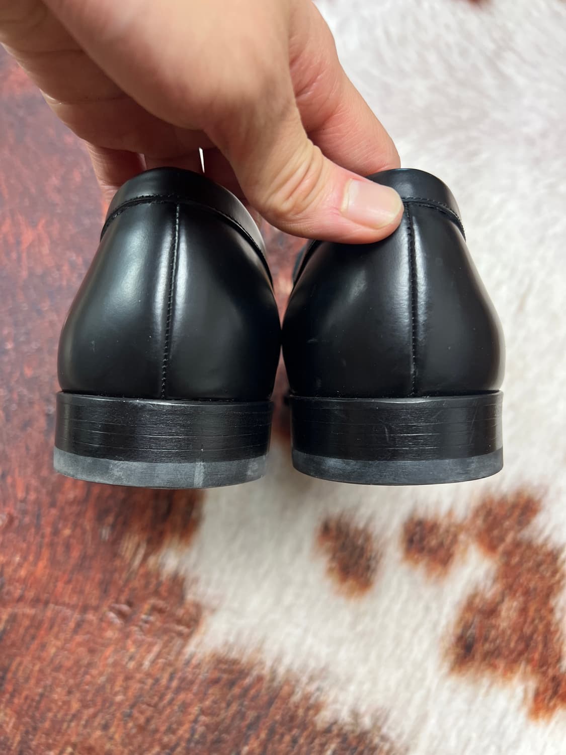 [270] LORENZO BANFI 로렌조반피 페니로퍼 블랙 상품이미지4