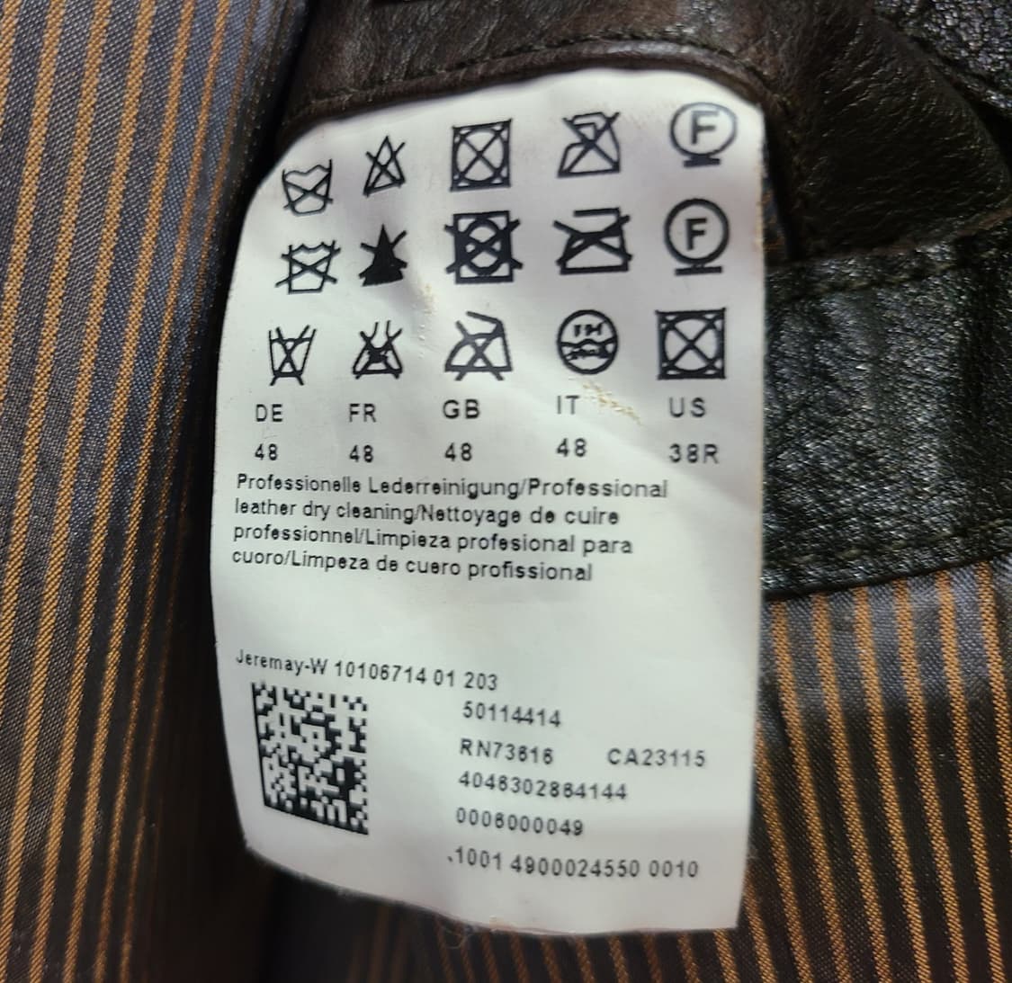 휴고보스 오랜지 라벨 필드 자켓 상품이미지8