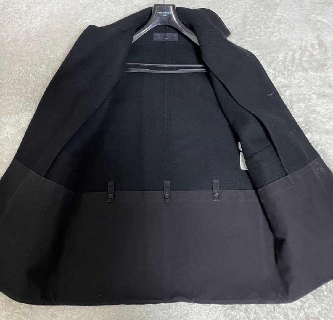 꼼데가르송 옴므 멜톤 하프코트 (90s 타나카 옴므) 상품이미지8