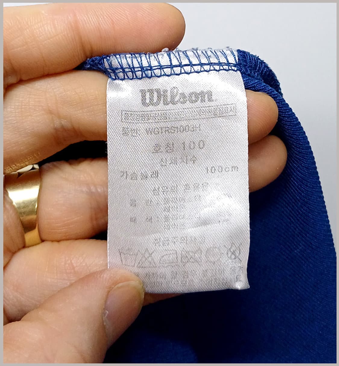 윌슨 정품 카라 티셔츠 100 H-915 상품이미지6