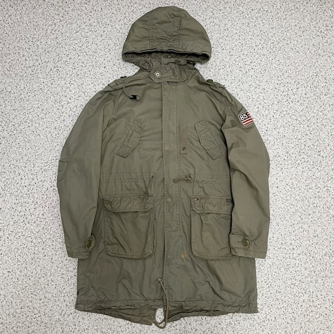 힐피거 데님 피쉬테일 야상 (S) 상품이미지2