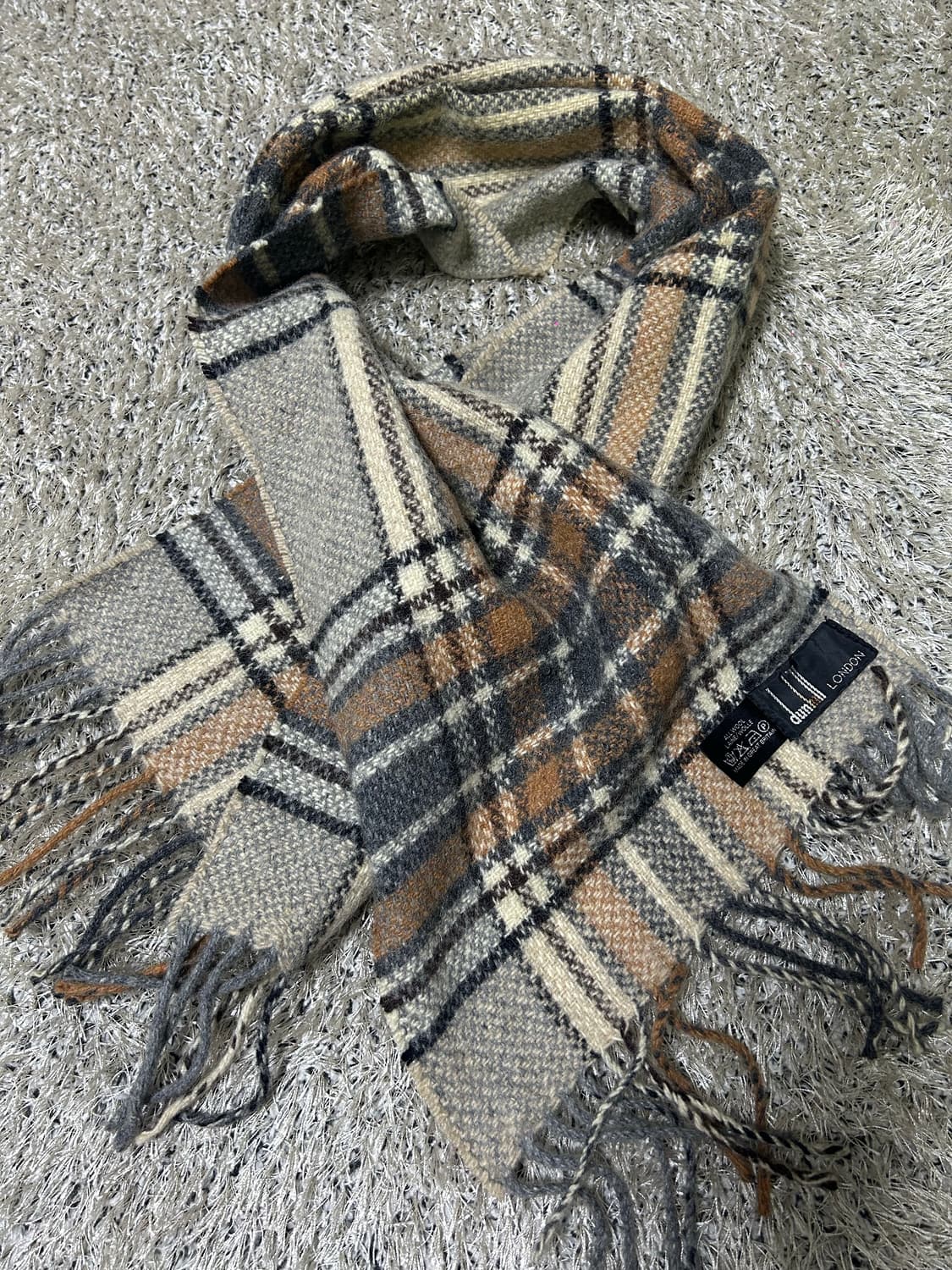 영국제 던힐 목도리 상품이미지1