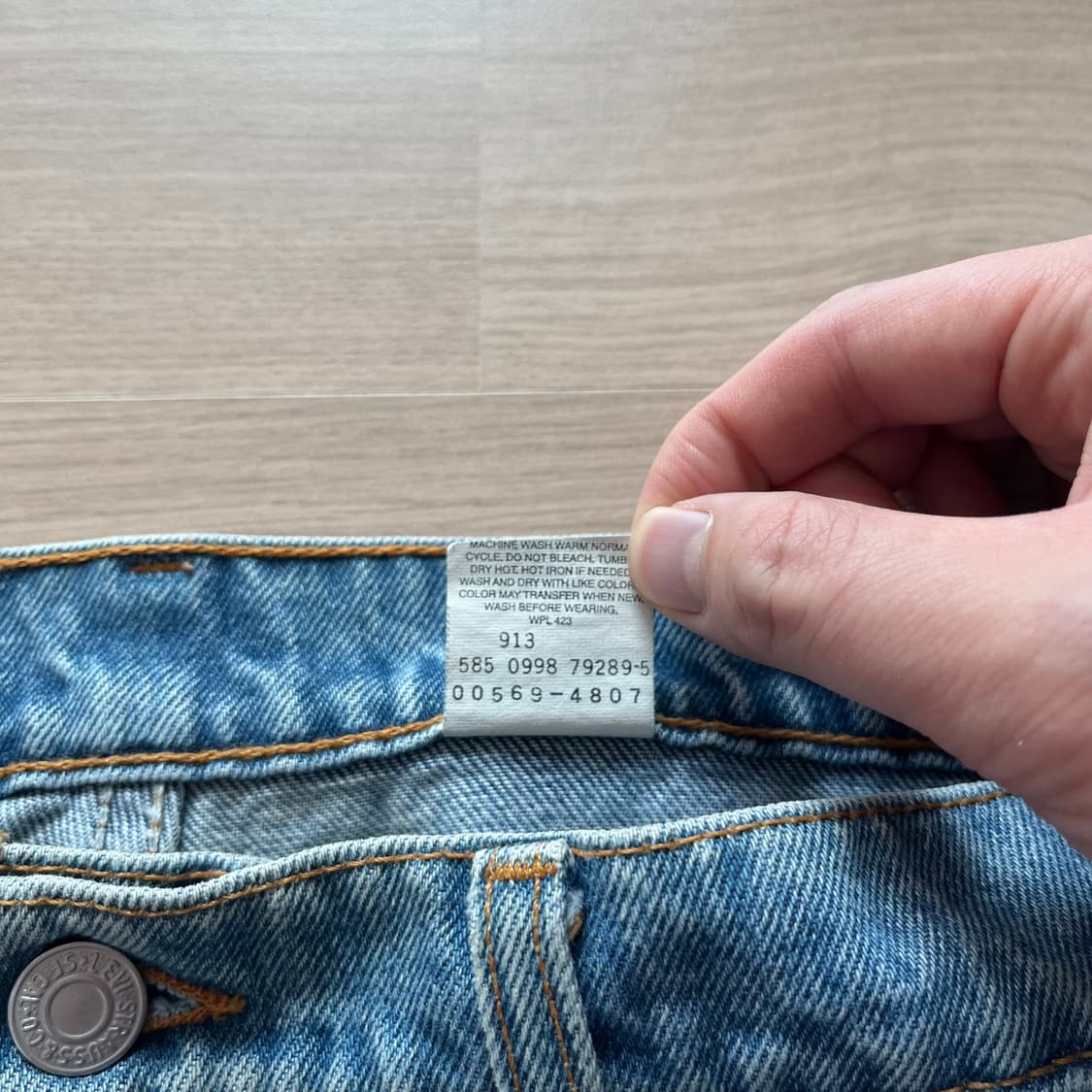 [34X30] 90s 빈티지 리바이스 569 made in usa 상품이미지3