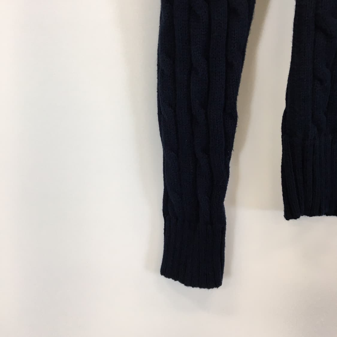 폴로 랄프로렌 상위라인 화이트포니 케이블니트 S  상품이미지3