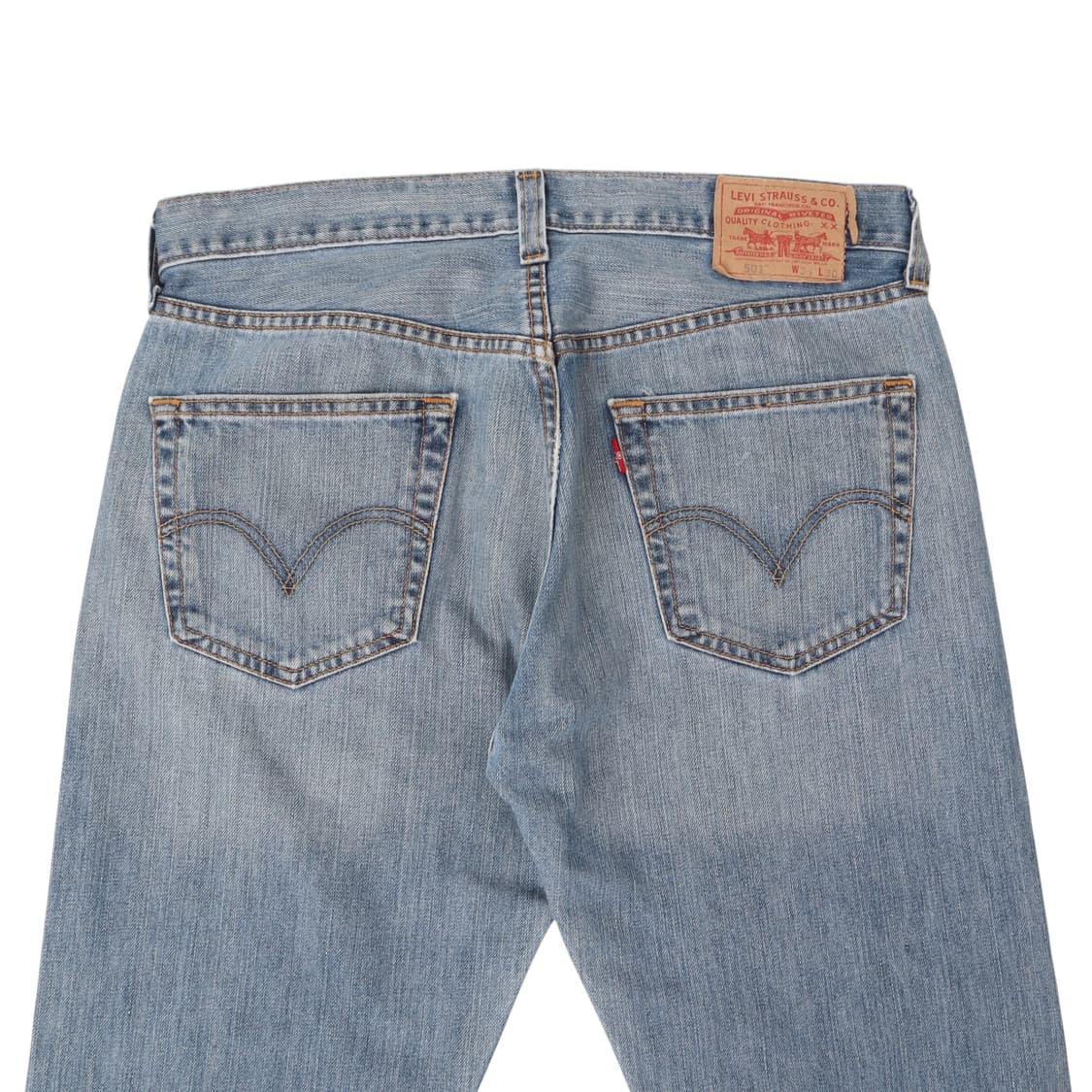 리바이스 501 스트레이트핏 데님팬츠 상품이미지2
