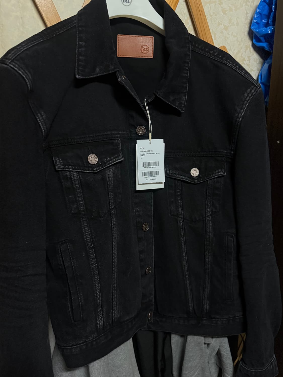 [M] 새상품 렉토 빈센트 데님 자켓 상품이미지1