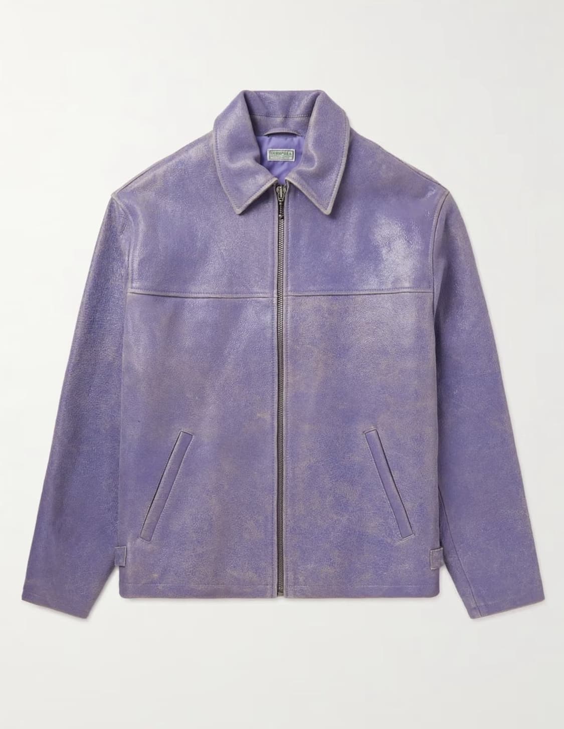 [XXL] GUESS USA crackle leather jacket 상품이미지1