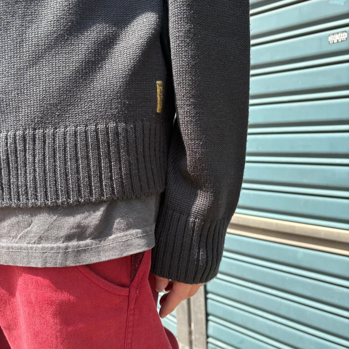 알마니 진스 81 모터사이클 집업 상품이미지2