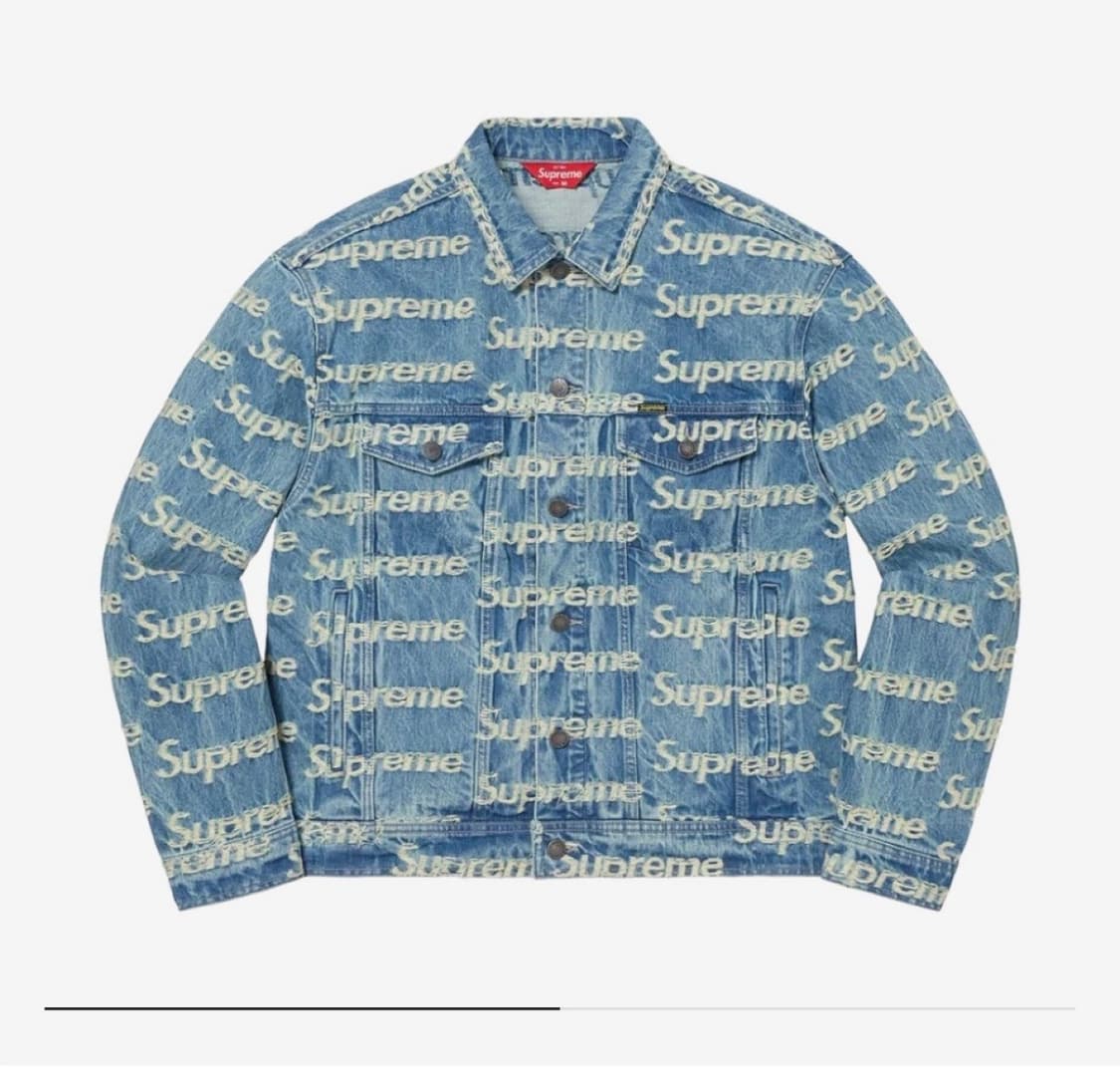 슈프림 데님 트러커 재킷 구할수 없는 SIZE: S 급매 상품이미지3