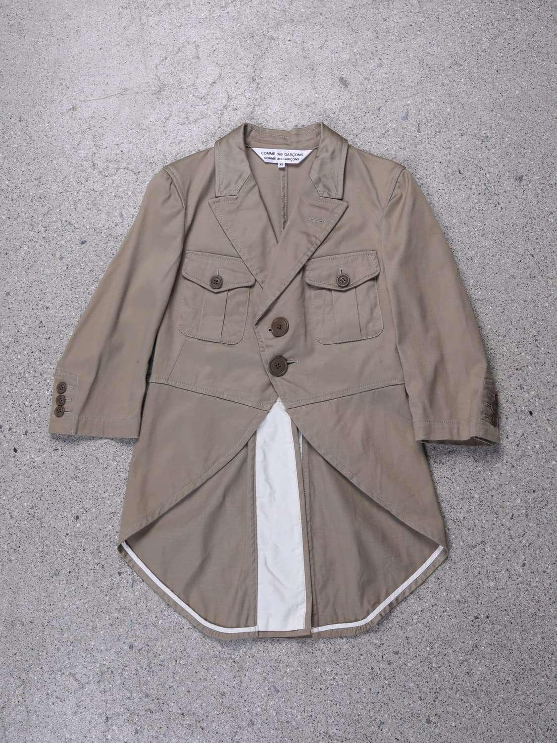 COMME des GARCONS Swallowtail Jacket 상품이미지2