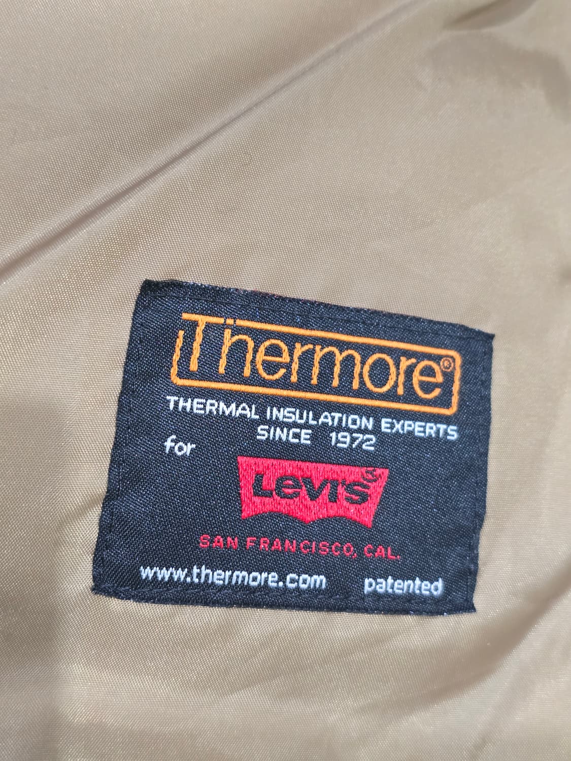 리바이스 퀼팅 베스트 카키 브라운 상품이미지9