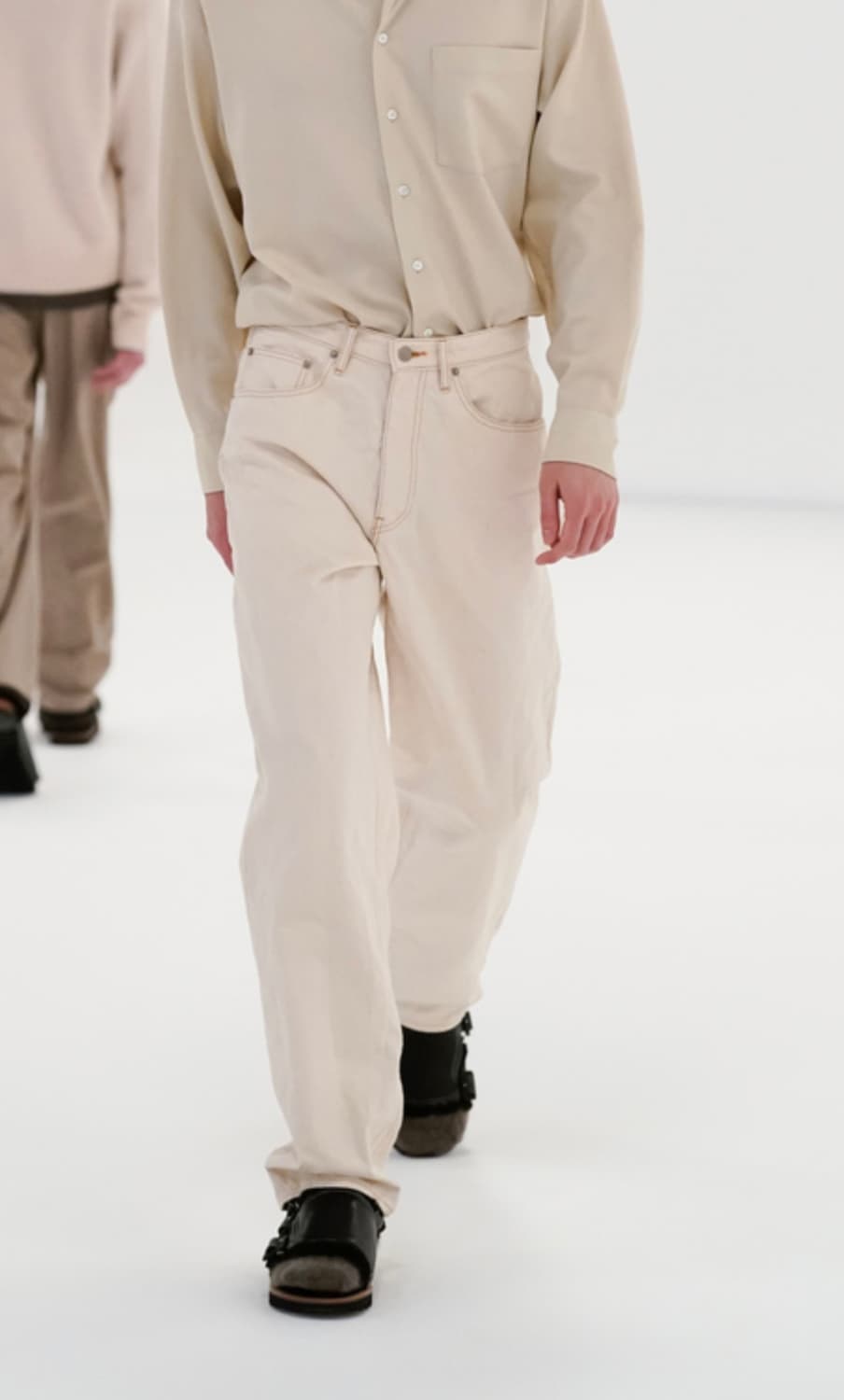 Auralee organic cotton  pants 상품이미지1