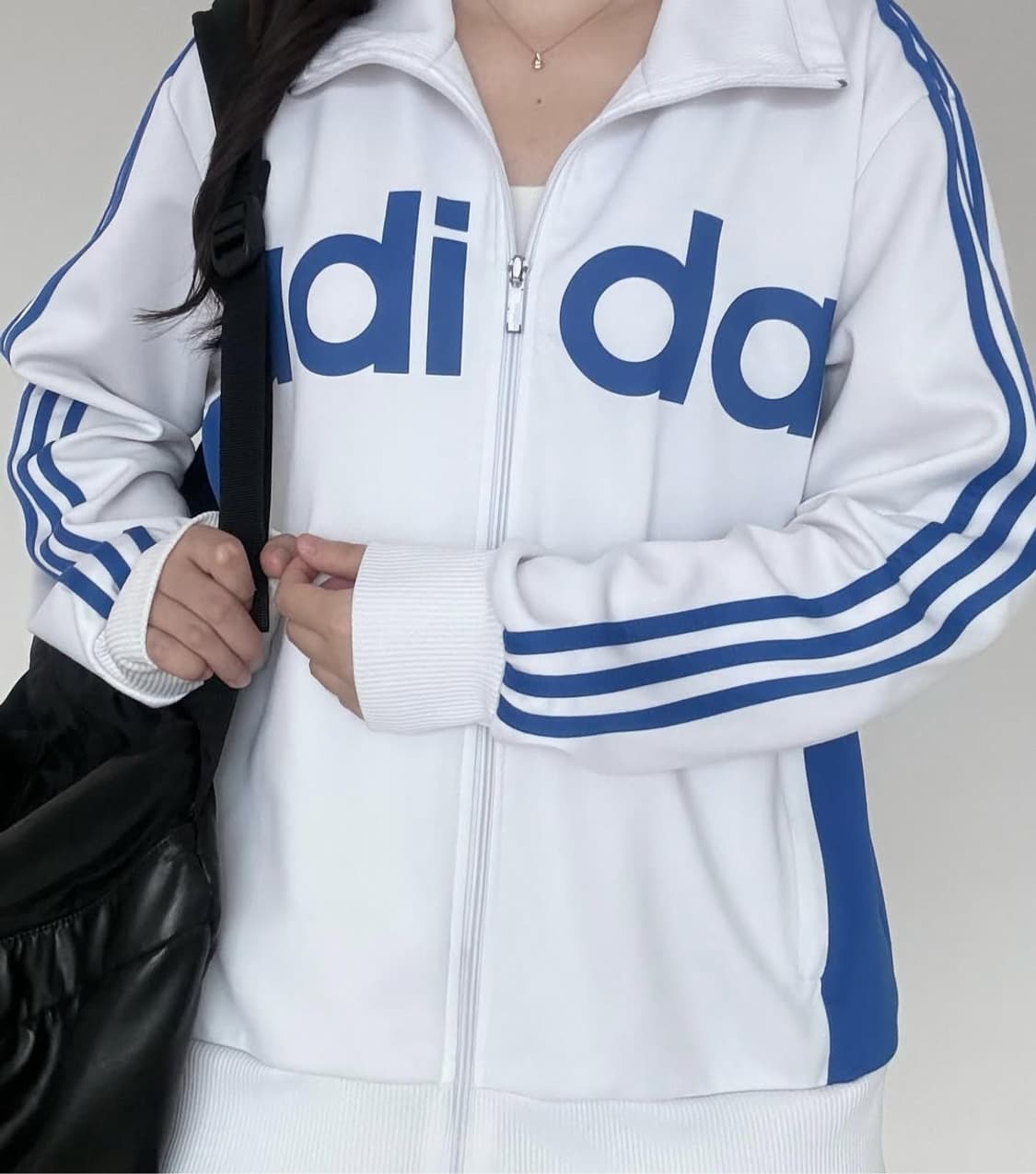 아디다스 흰파 빅로고 져지 상품이미지2
