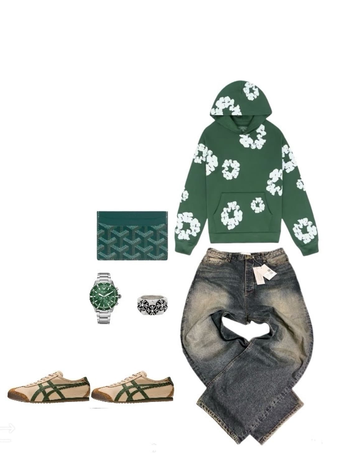 데님티어스 후드티 정품 상품이미지6