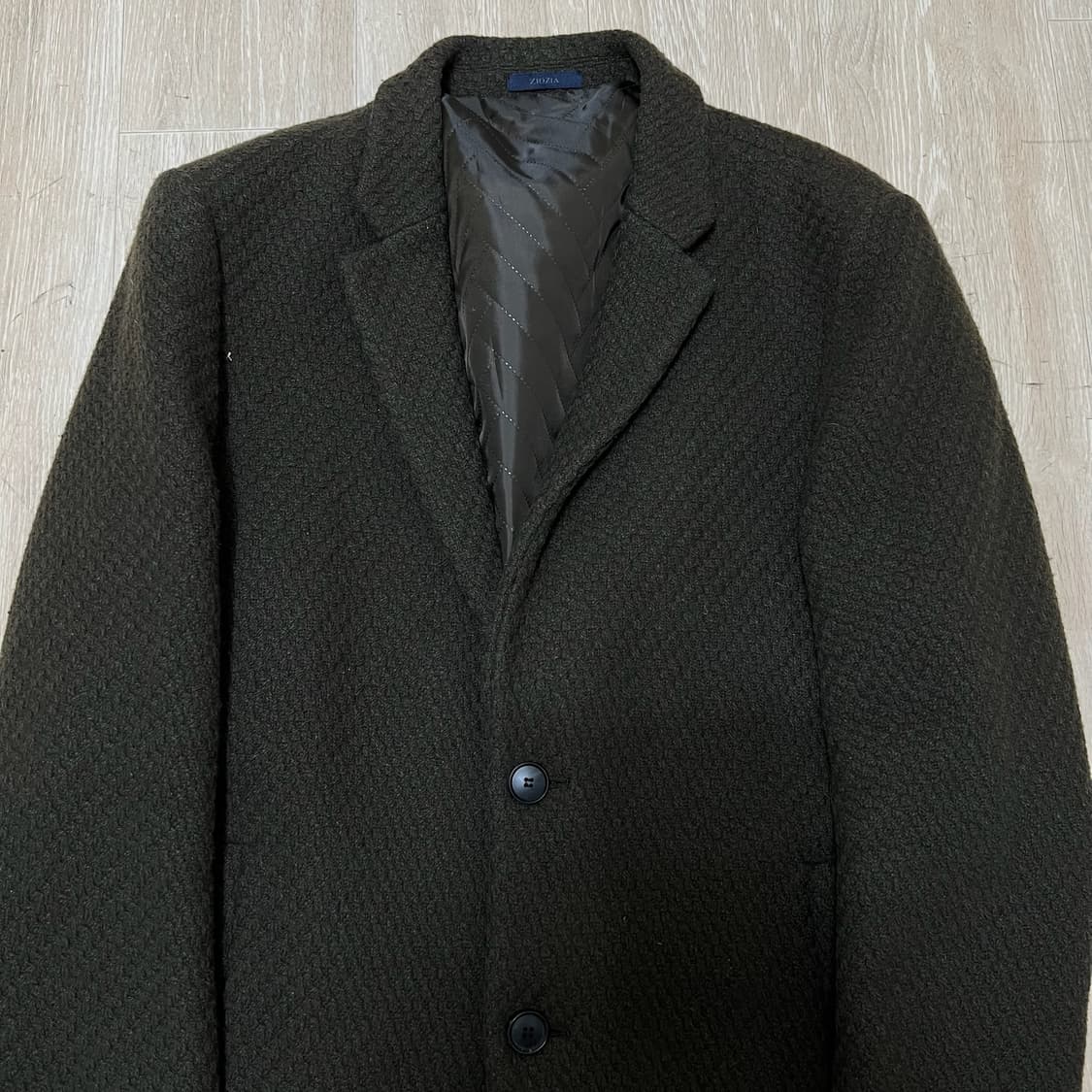 지오지아 남성 투버튼 싱글 코트 L/100  상품이미지2