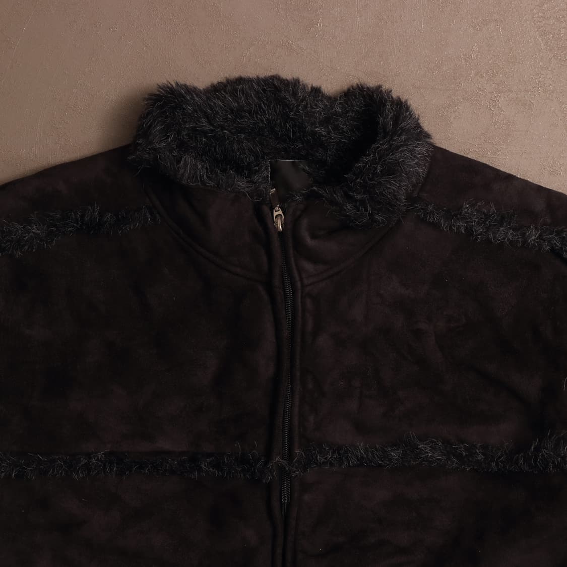 일본빈티지 그런지 무스탕 자켓 A1877 상품이미지2