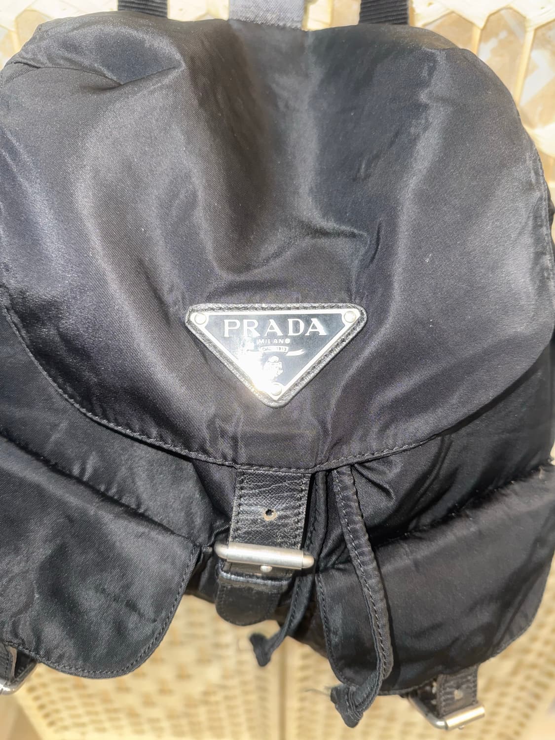 정품 프라다 나일론 백팩 팝니다 상품이미지2