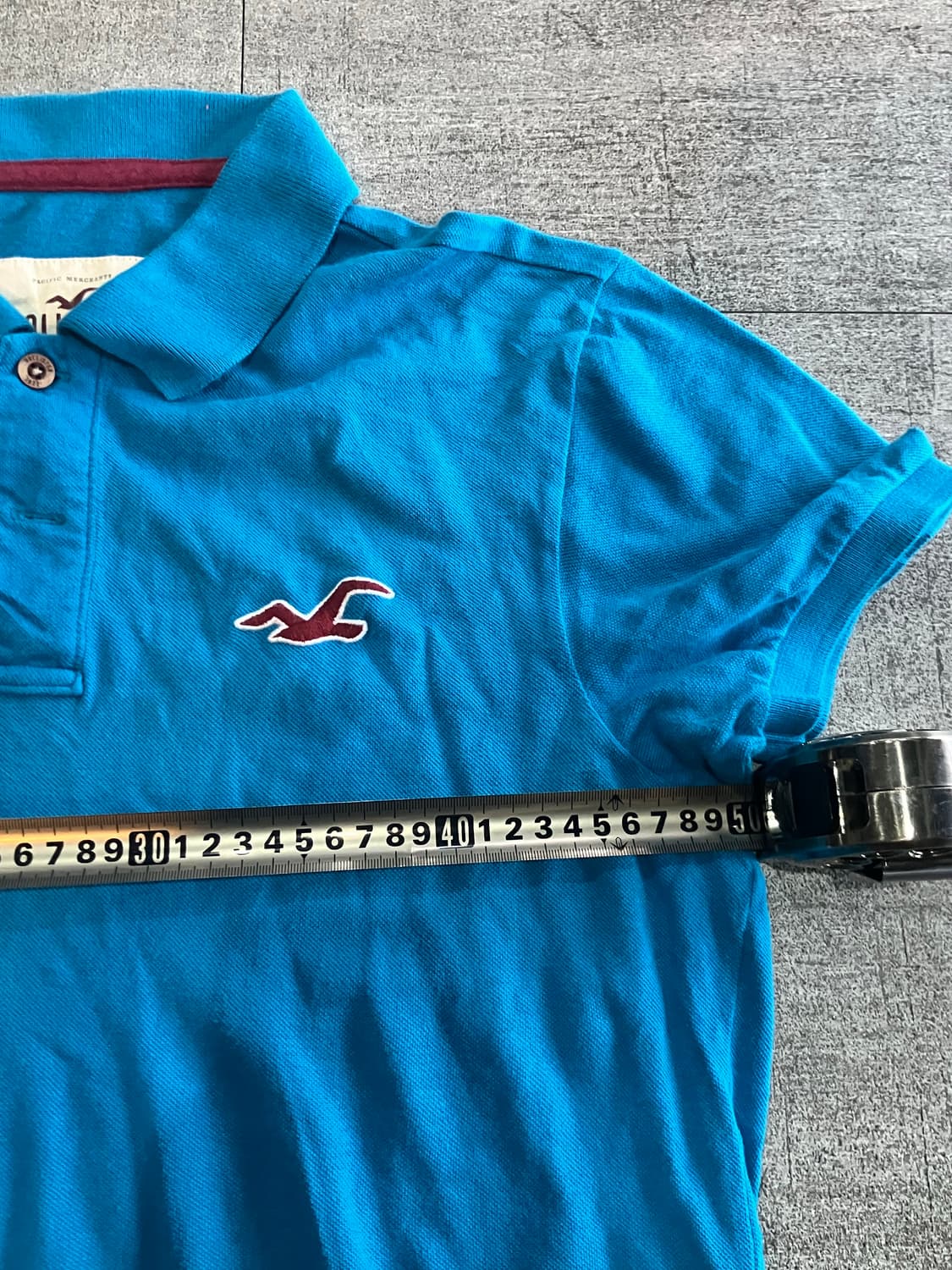 Hollister 홀리스터 핀터깔y2k 올드스쿨아메카지 반팔카라티셔츠 상품이미지2