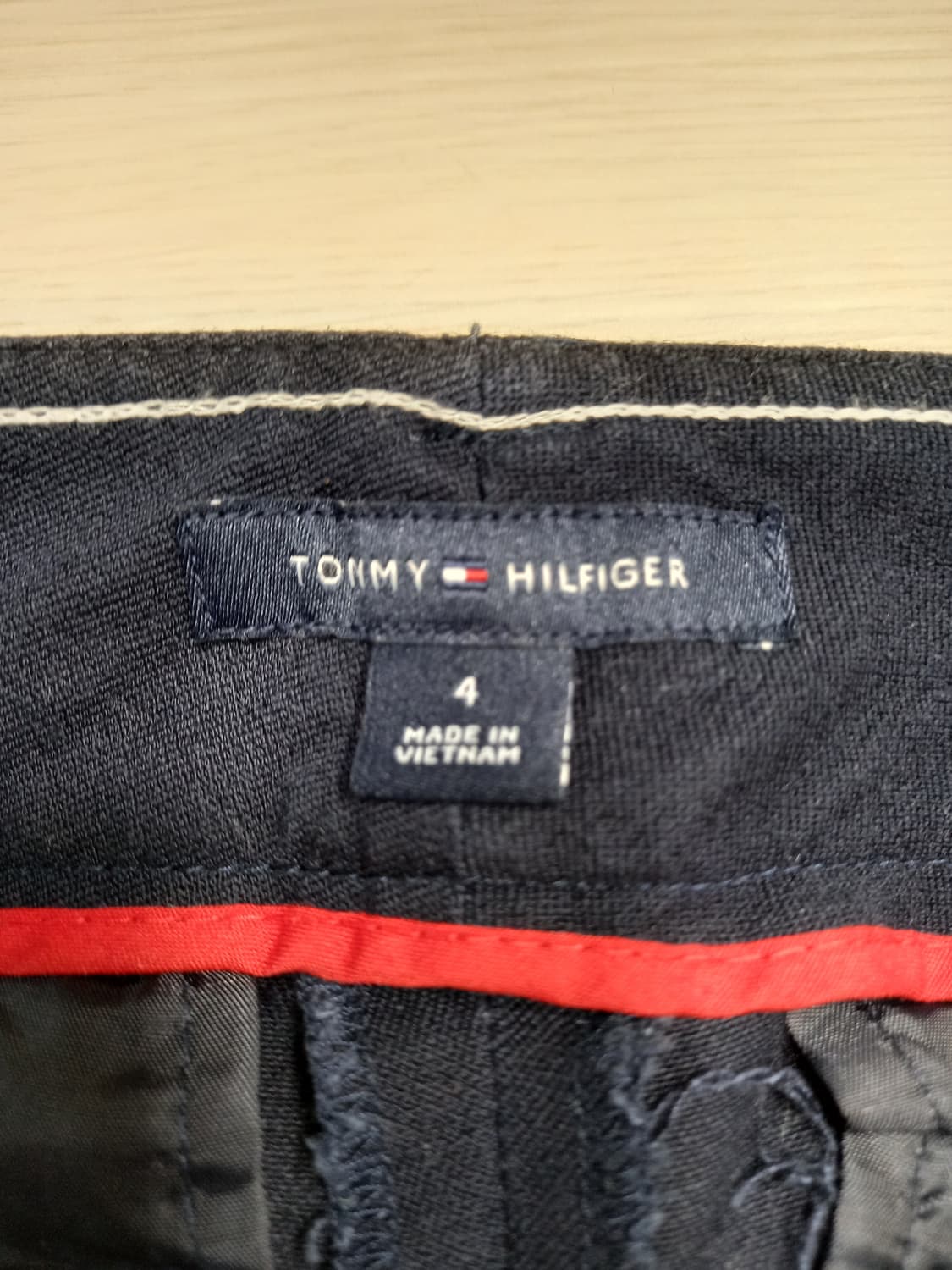 28 Tommy&Hilfiger 스판 슬림일자 치노 네이비 28-904 상품이미지7