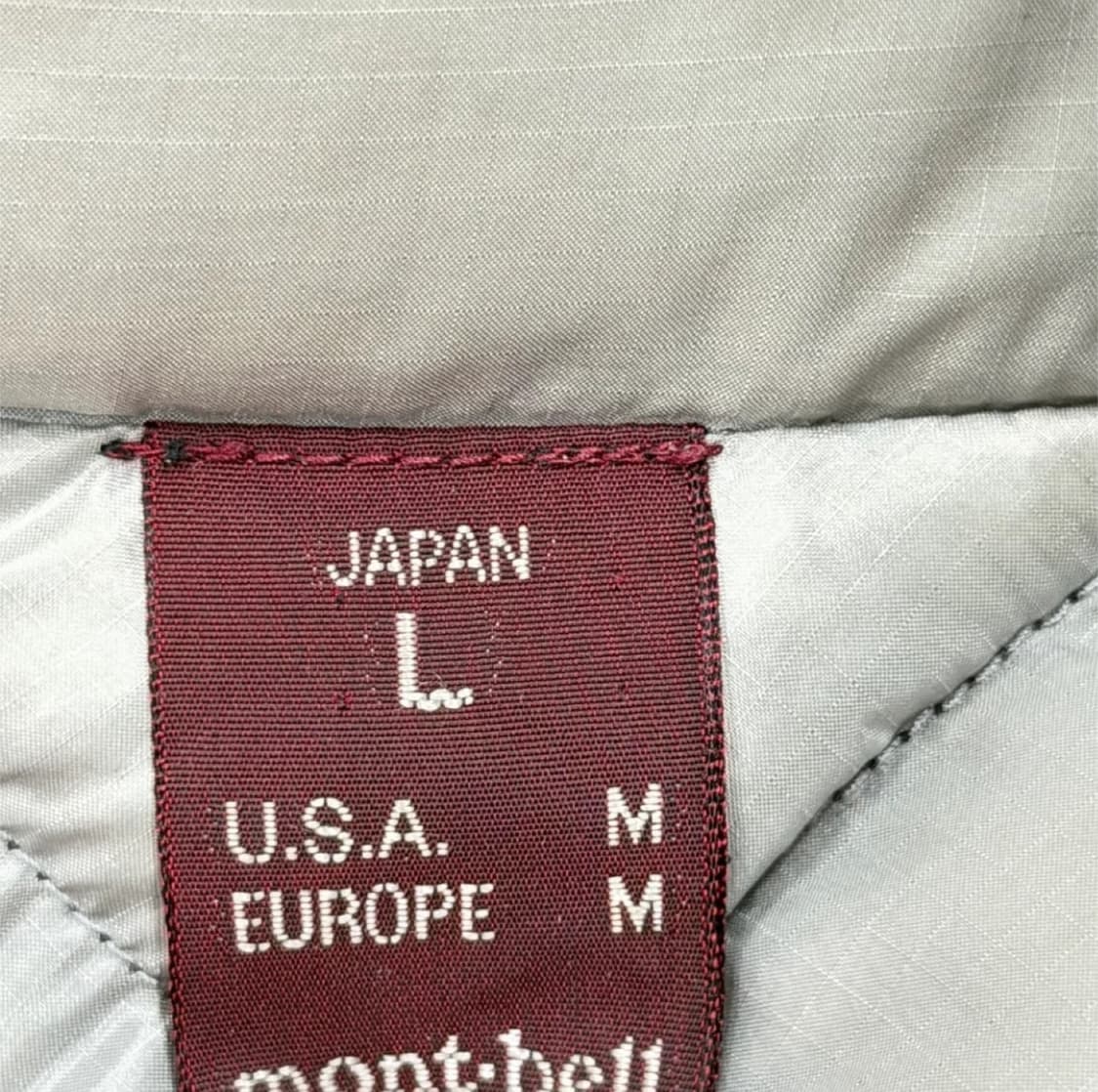 몽벨 800필파워 경량 다운패딩 L 상품이미지3