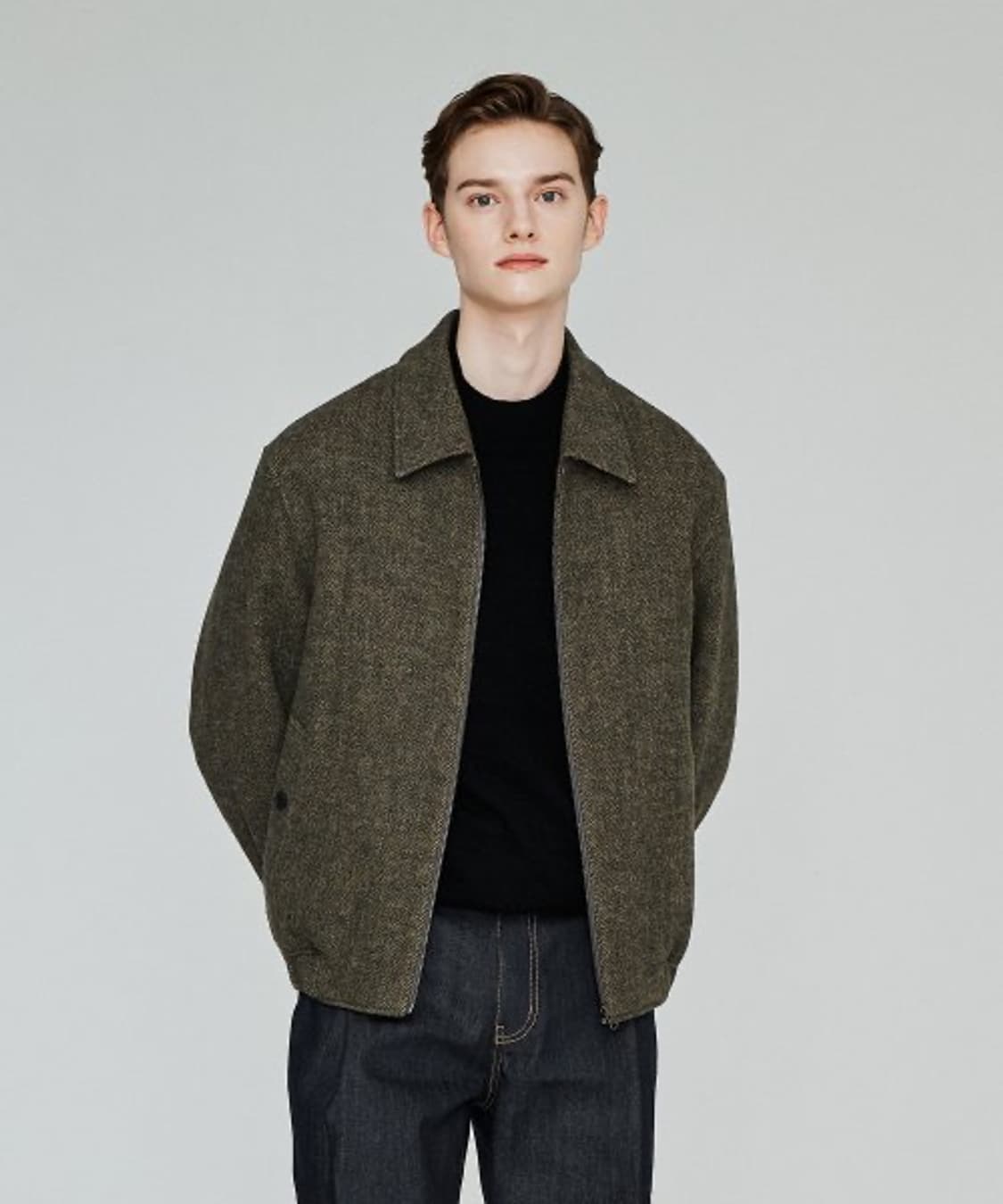 더니트컴퍼니 헤링턴 울블루종 (XL) 상품이미지1