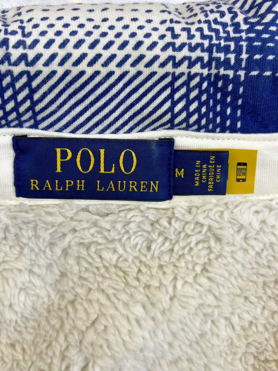 폴로랄프로렌 플레이드 체크 플리스 자켓 상품이미지8