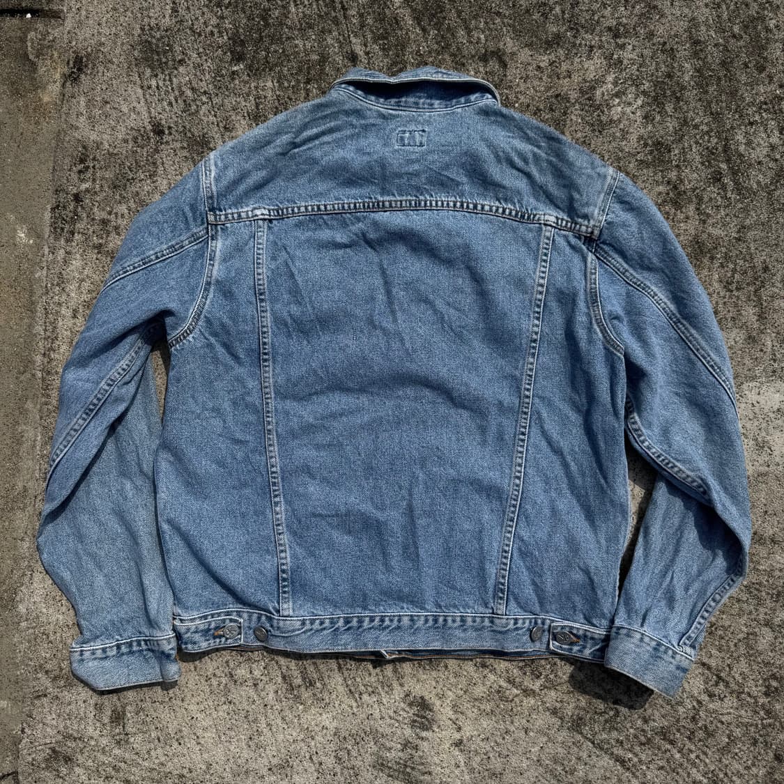 [L] 90s Calvin klein 켈빈클라인 데님 자켓 상품이미지2