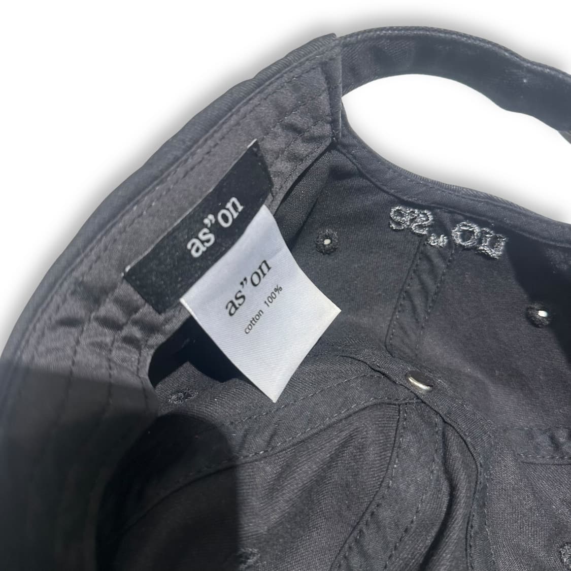 애즈온 패치 볼캡 상품이미지4