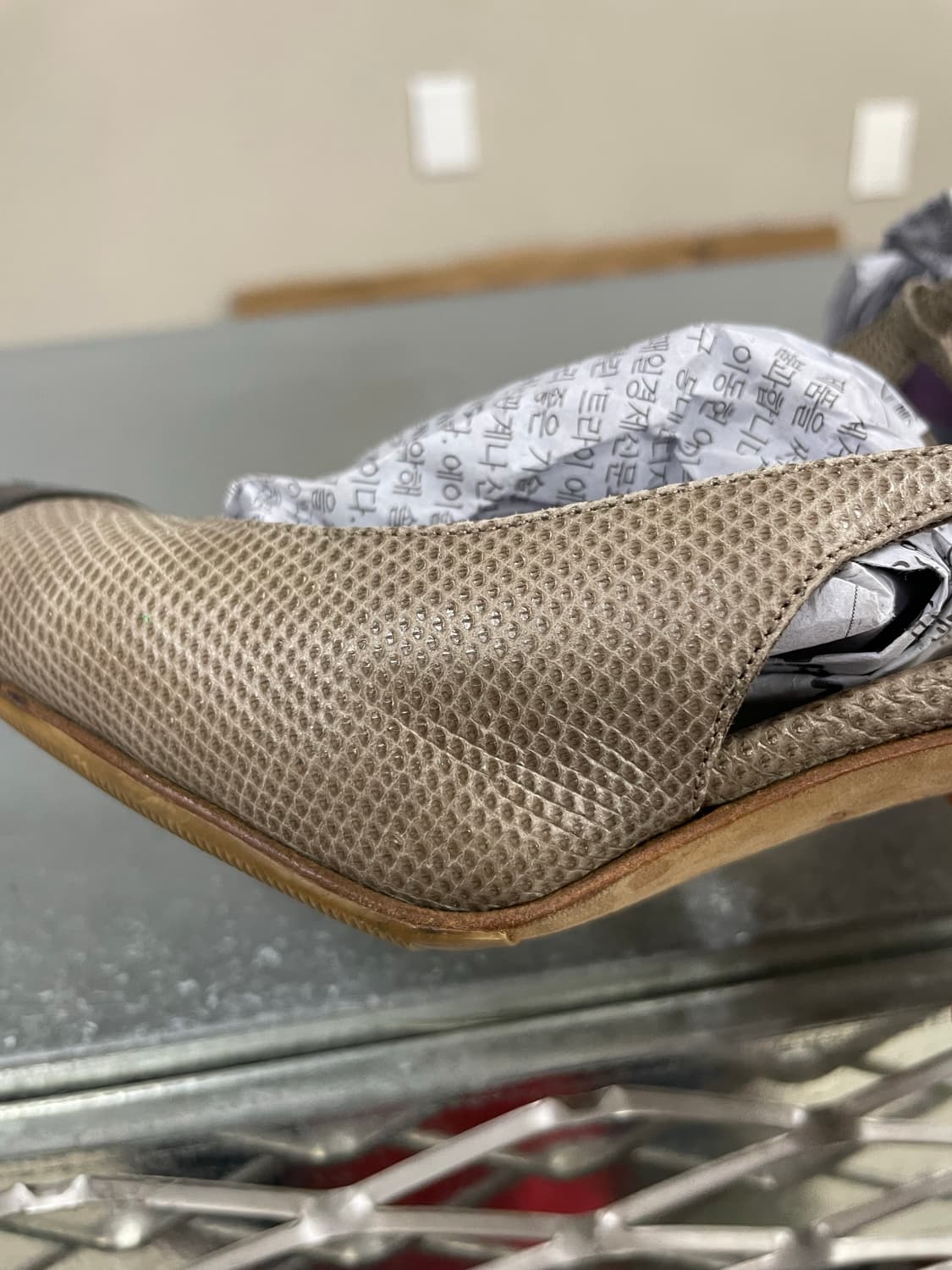 샤넬 레더 펌프스 슬링백 37.5 (gr-4734) 상품이미지9