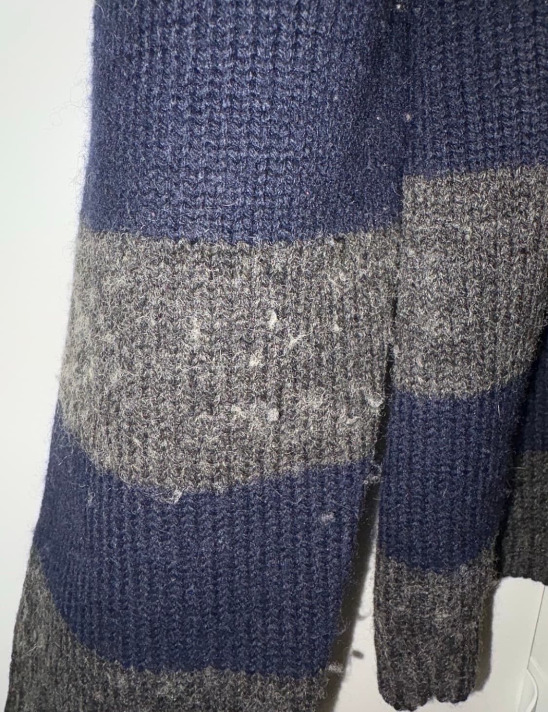 90s stussy border knit 스투시 니트 상품이미지4