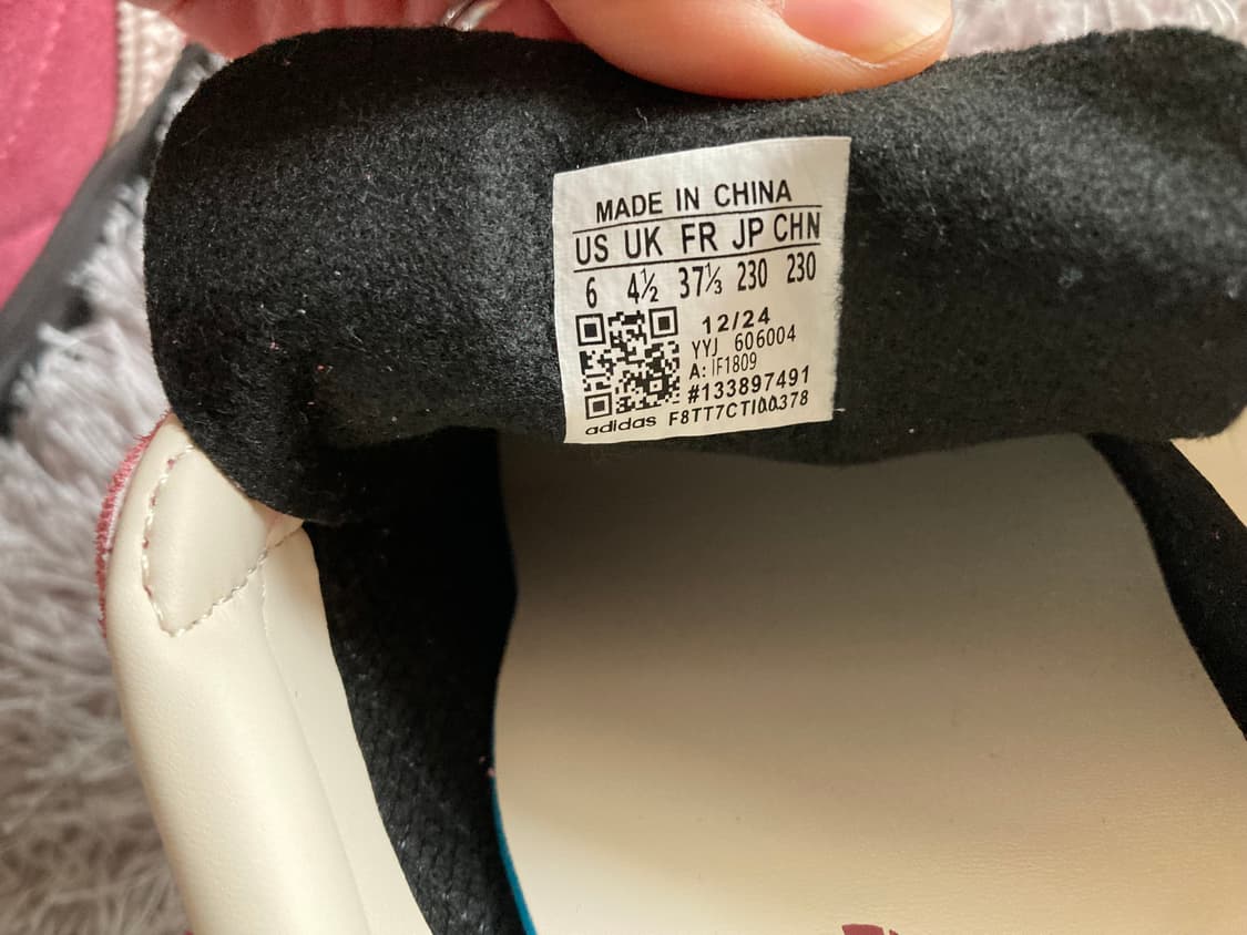 아디다스 가젤 핑크 스니커즈 230~235 [새상품] 상품이미지5