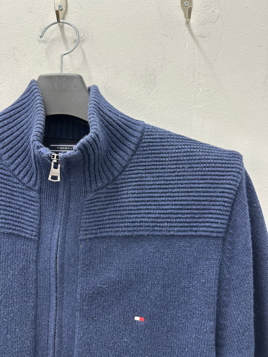 TOMMY HILFIGER 2 way 니트 집업 상품이미지7