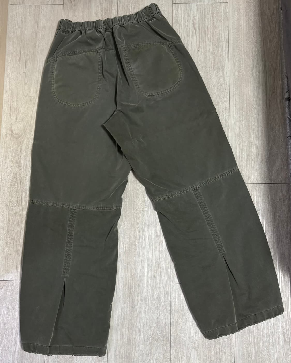 [2]999휴머니티 어드벤처 다이드 팬츠 모시 올리브 상품이미지4