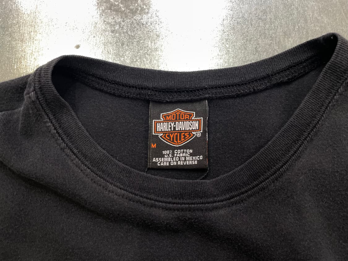 (M) Harley Davidson 할리 프린팅 슬리브리스 나시 상품이미지10