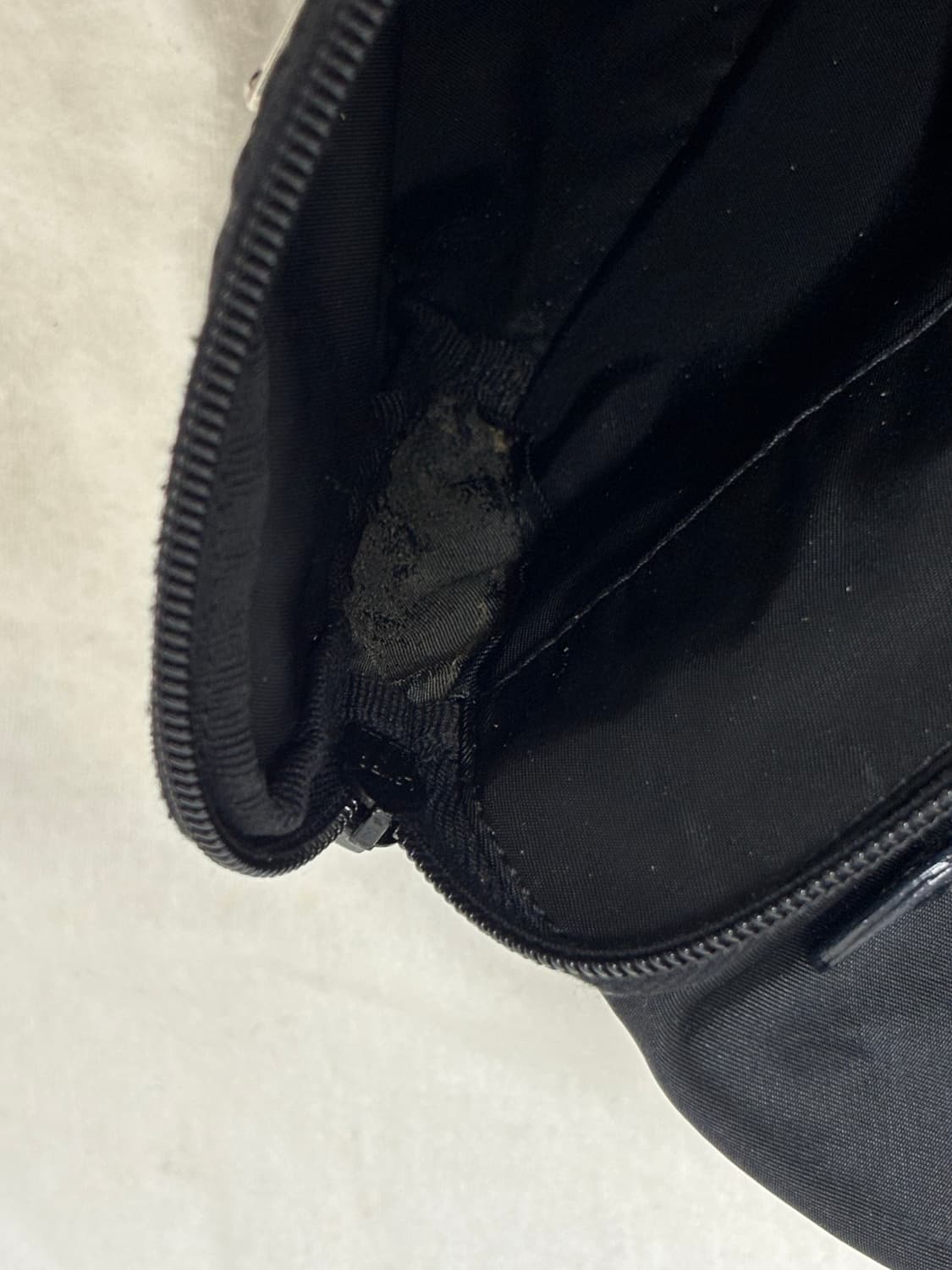 프라다 블랙 포코노 백팩 스몰 상품이미지6